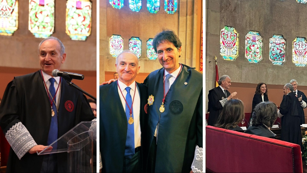 Jesús M Sánchez García Medalla de Oro de l’Il·lustre Col·legi de Procuradors dels Tribunals de Barcelona